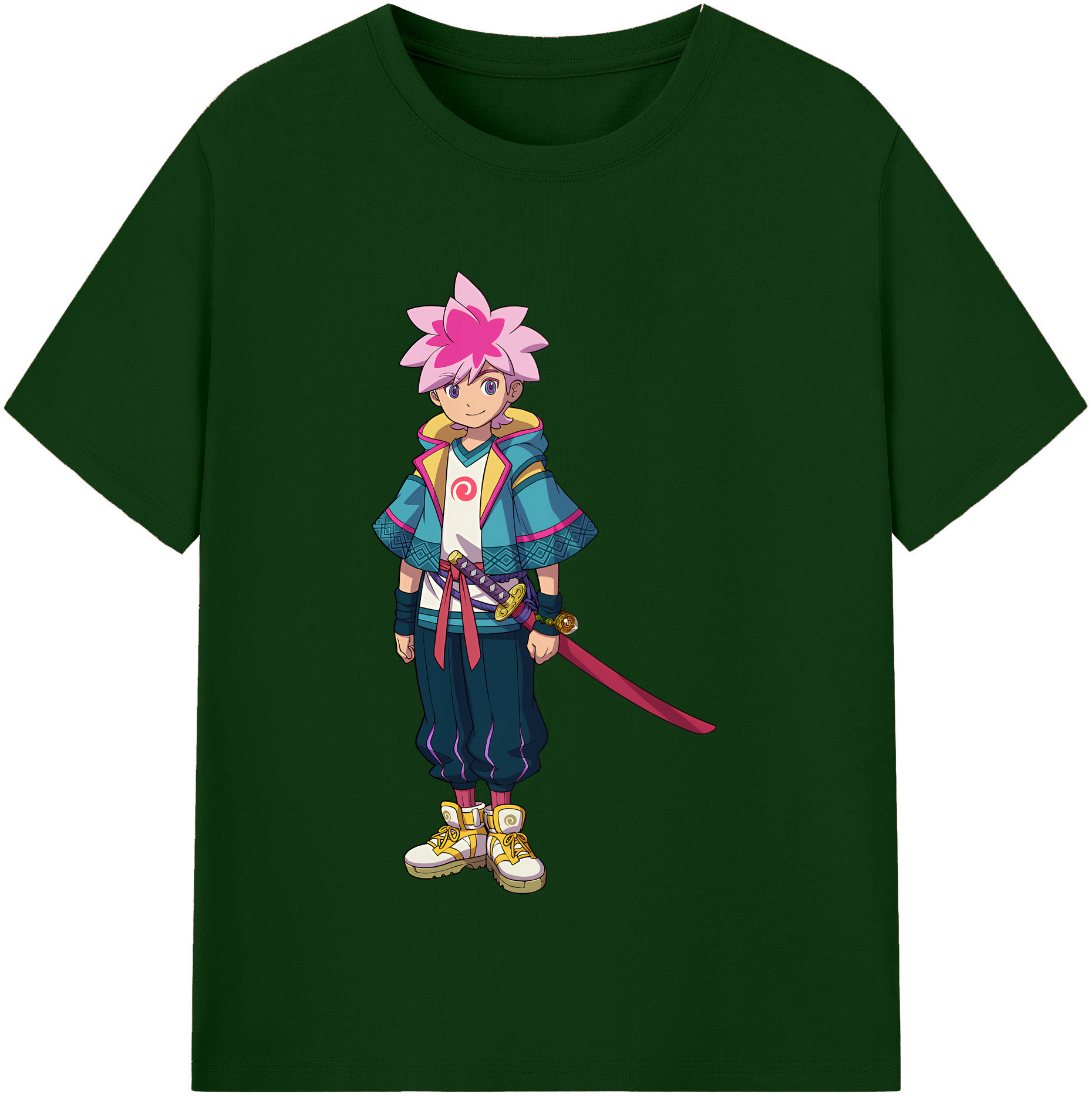 （画像用） 妖怪ウォッチ Yo-kai Watch 綿100％半袖Tシャツ（フロントプリント）